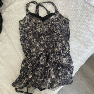 lululemon Size 8 Floral Romper